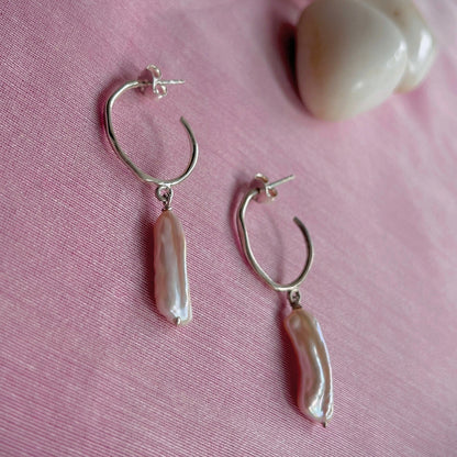 Baroque Bloom Hoops