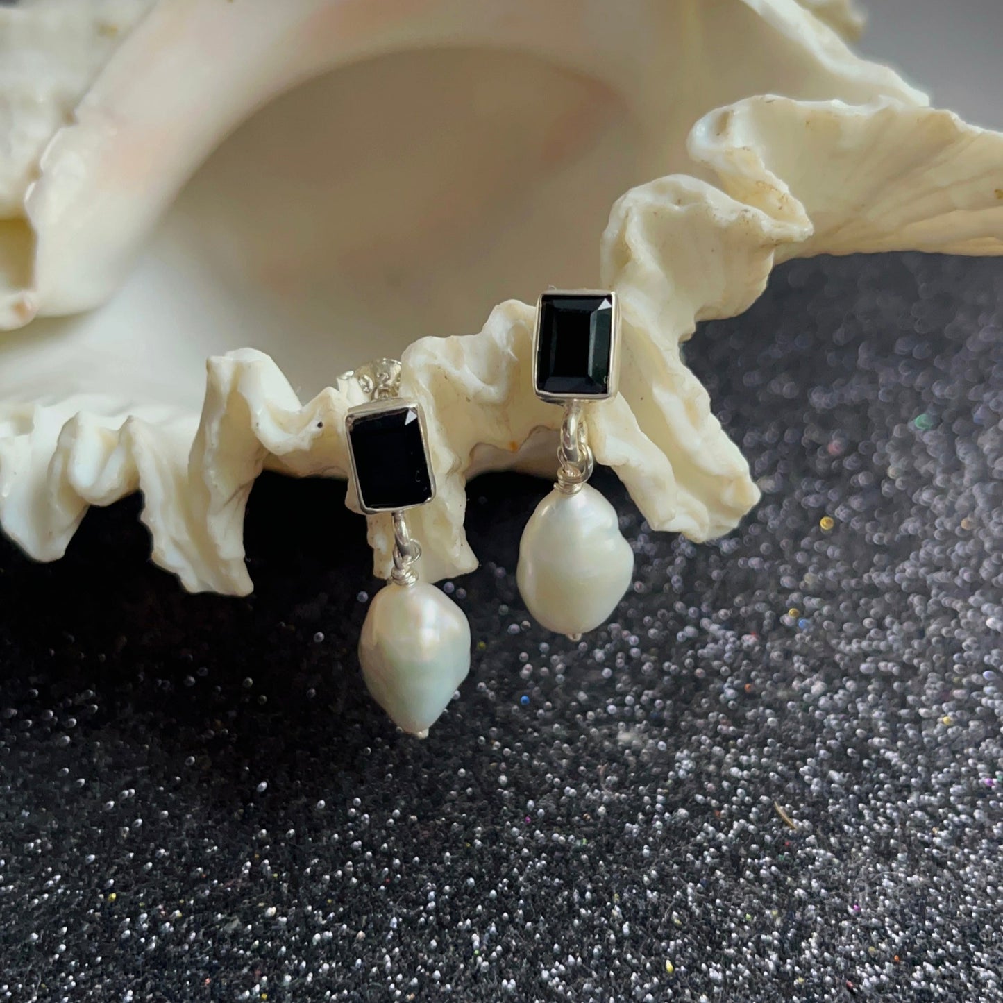 Contrast Earring