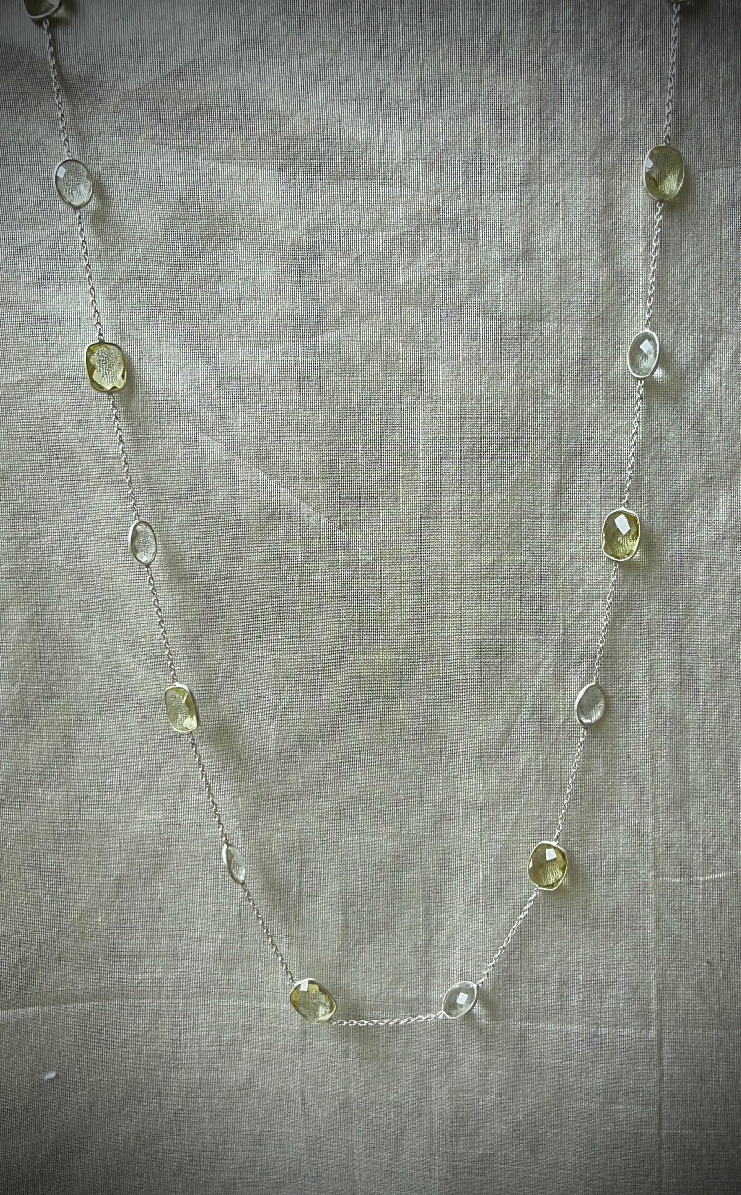 Timeless Quartz Long Chain