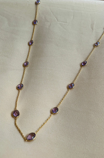 Amethyst Trail Long Chain