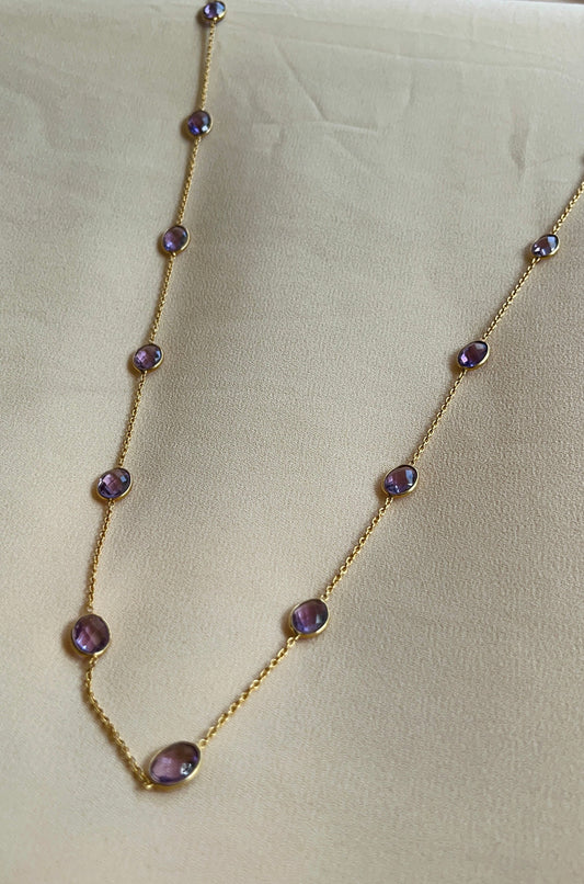 Amethyst Trail Long Chain