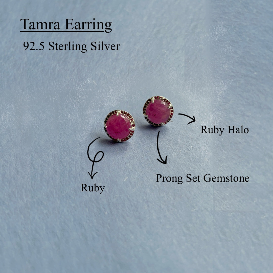 Tamra Ruby Earstud