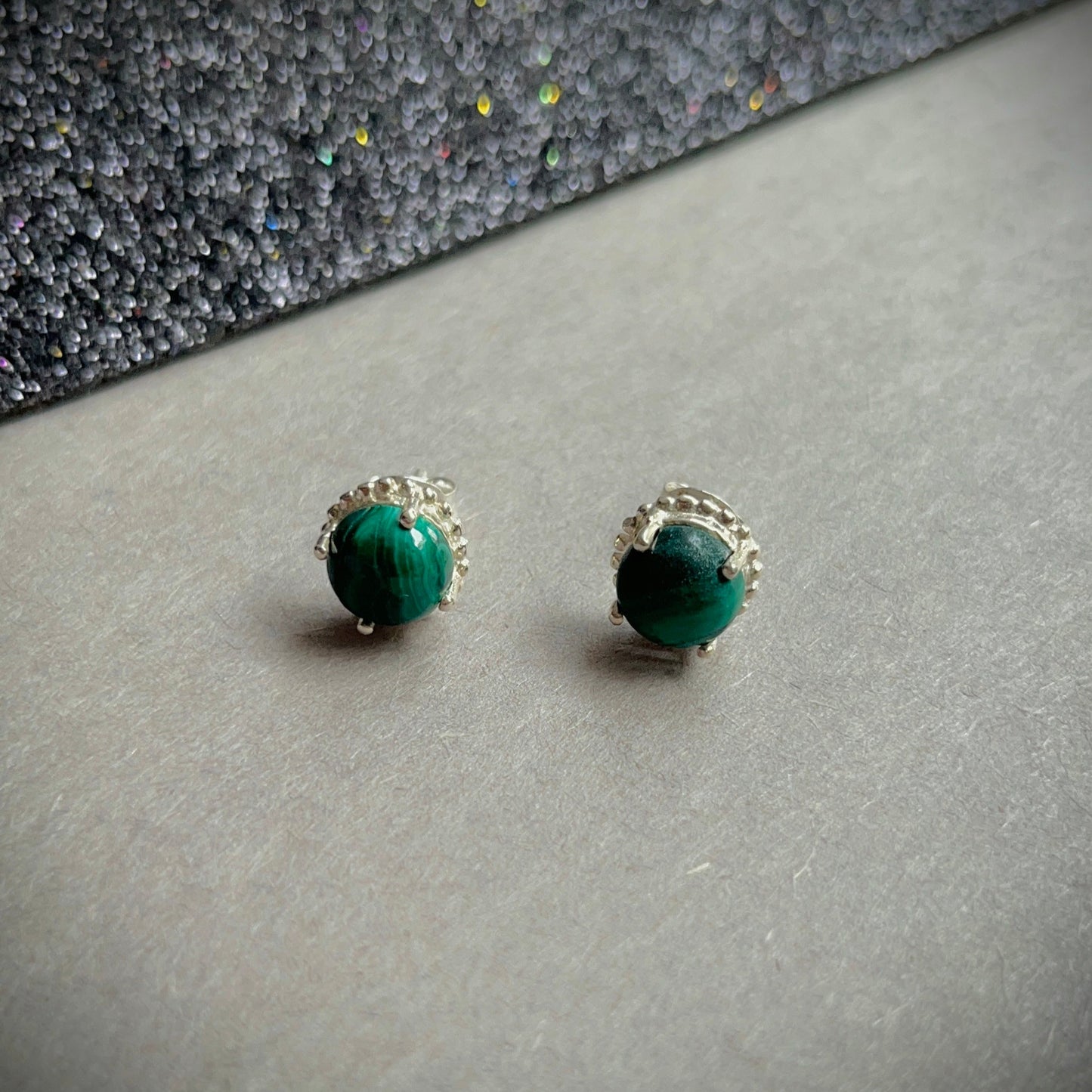 Timeless Malachite Earring