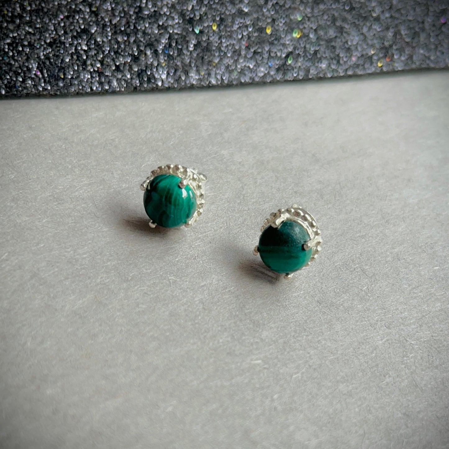Timeless Malachite Earring