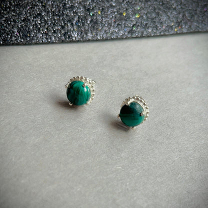 Timeless Malachite Earring