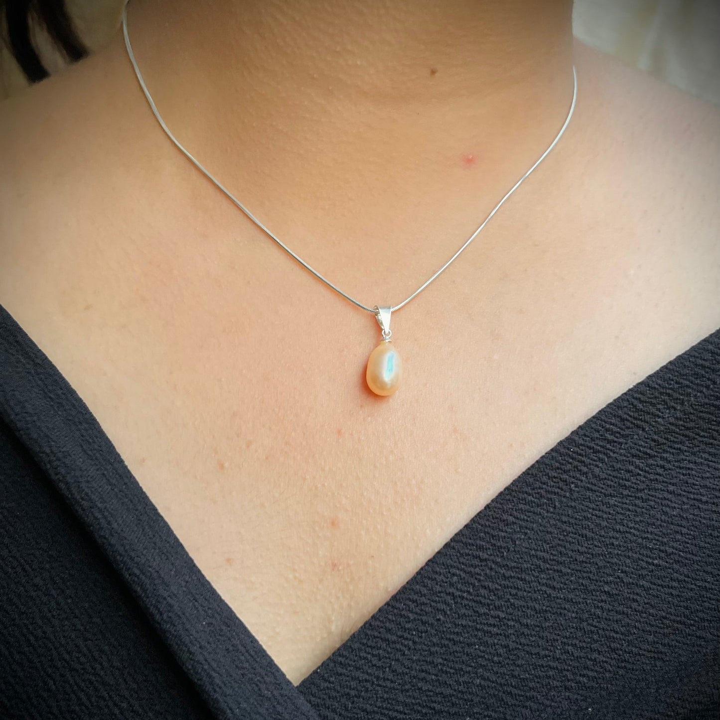 Aureate Pearl Pendant