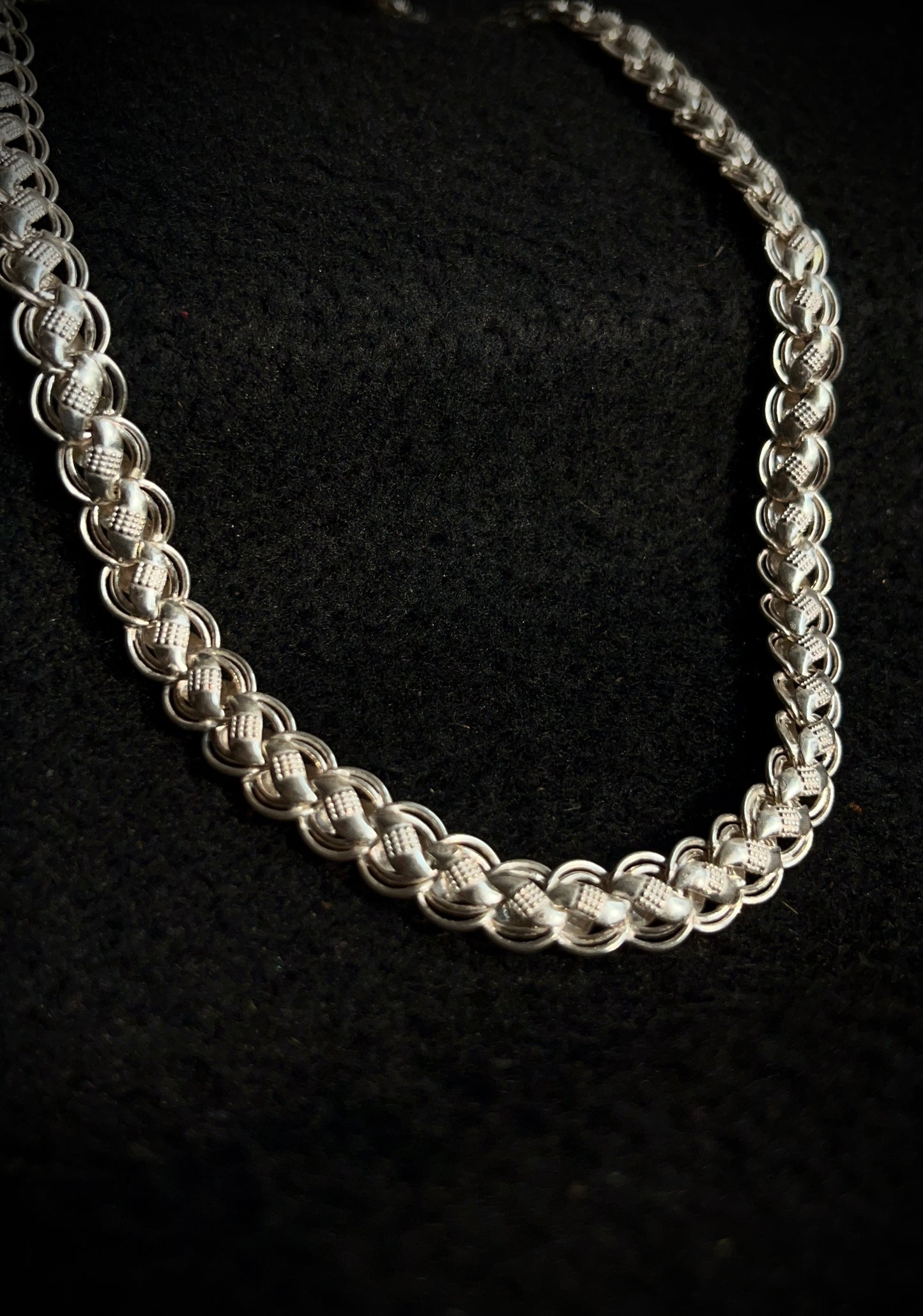 Hustler Silver Chain