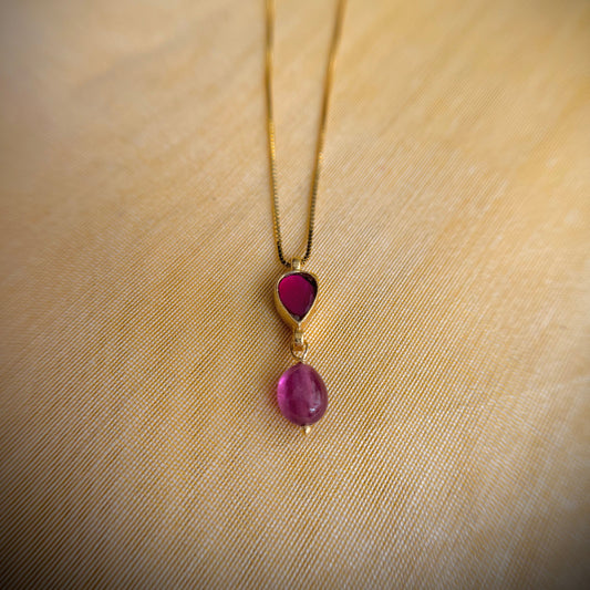 Zenith Pendant with chain