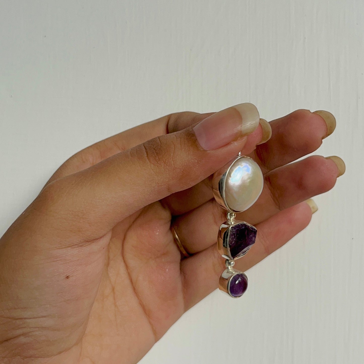 Amy-Pearl Fussion Pendant