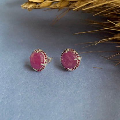 Tamra Ruby Earstuds