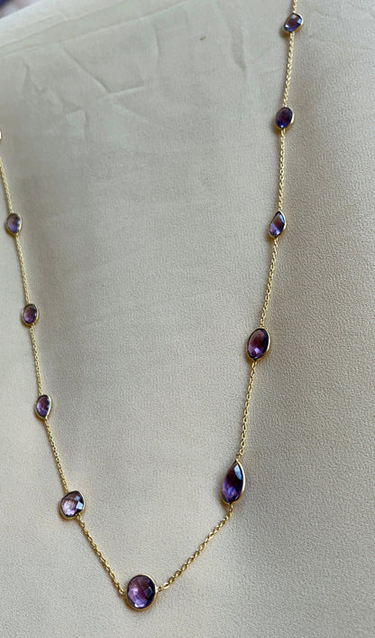 Violet Veil Long Chain