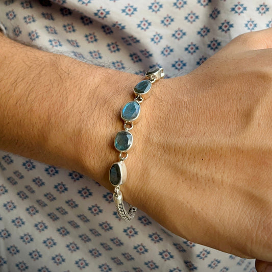 The Labra Silver Men's Bracelet