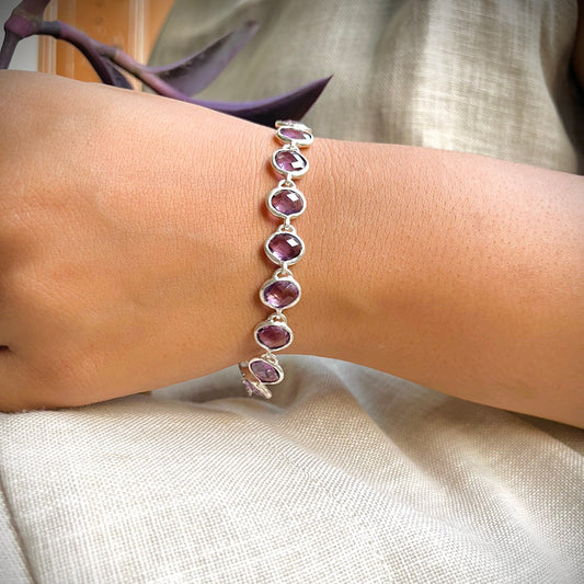 Amor Amethyst Bracelet