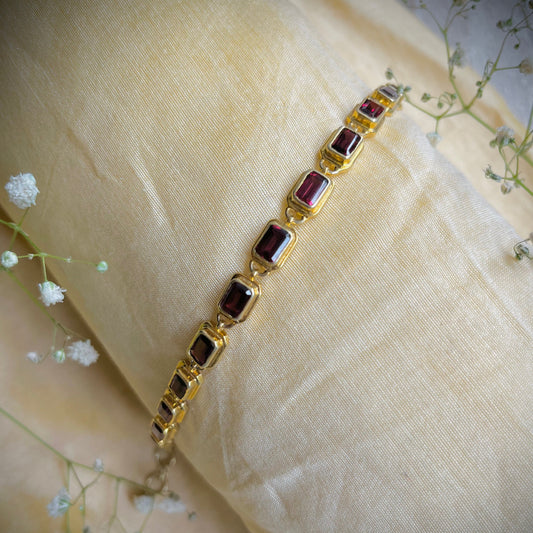 Rhapsody Garnet Bracelet