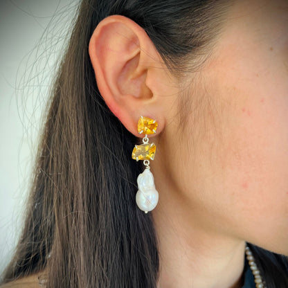 Swarn Pearl Drop Earring