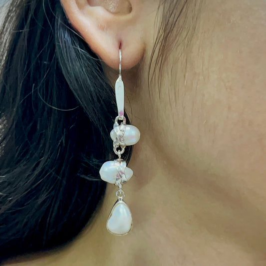 Trayi Pearl Earring