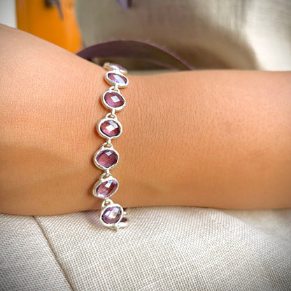 Amor Amethyst Bracelet