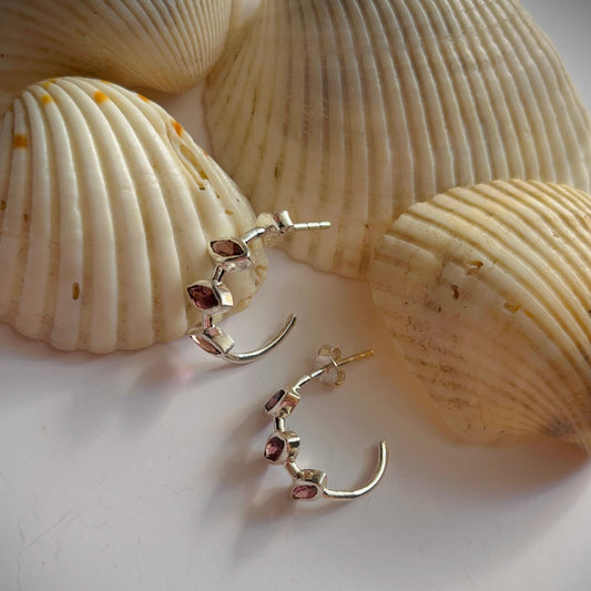 Garnet Marquise Huggies