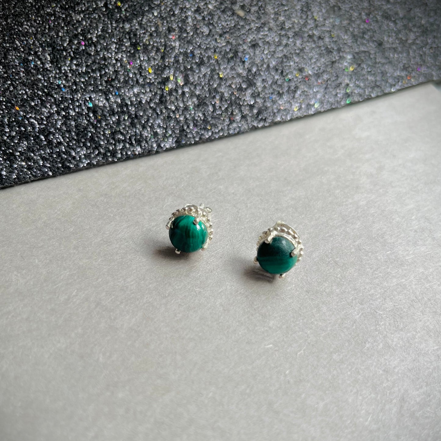 Timeless Malachite Earring