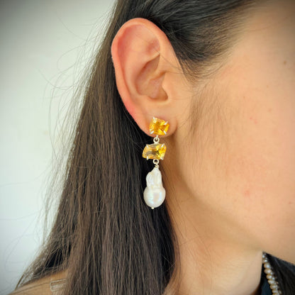 Swarn Pearl Drop Earring