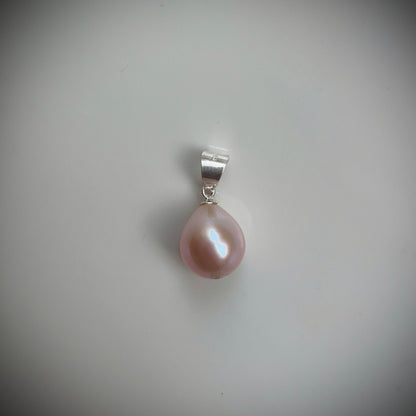 Soft Lavender Pearl Pendant