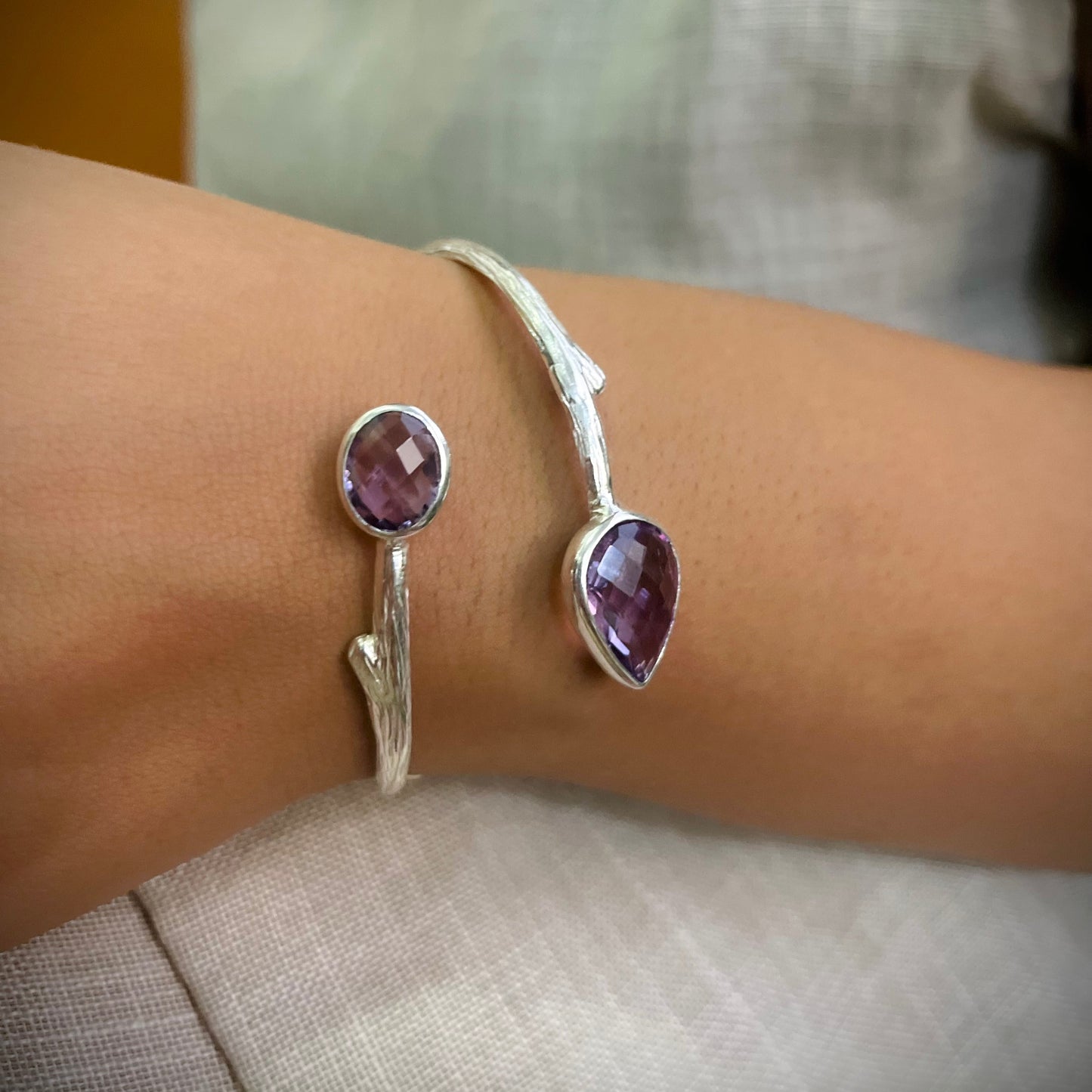 Tyrian Amethyst Cuff