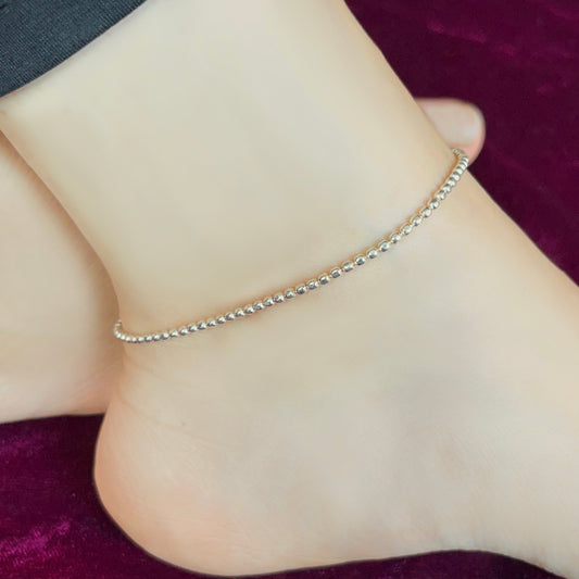 Sirkel Hammered Anklet