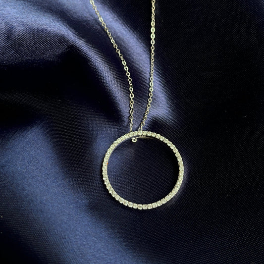 Circulo Pendant with Chain